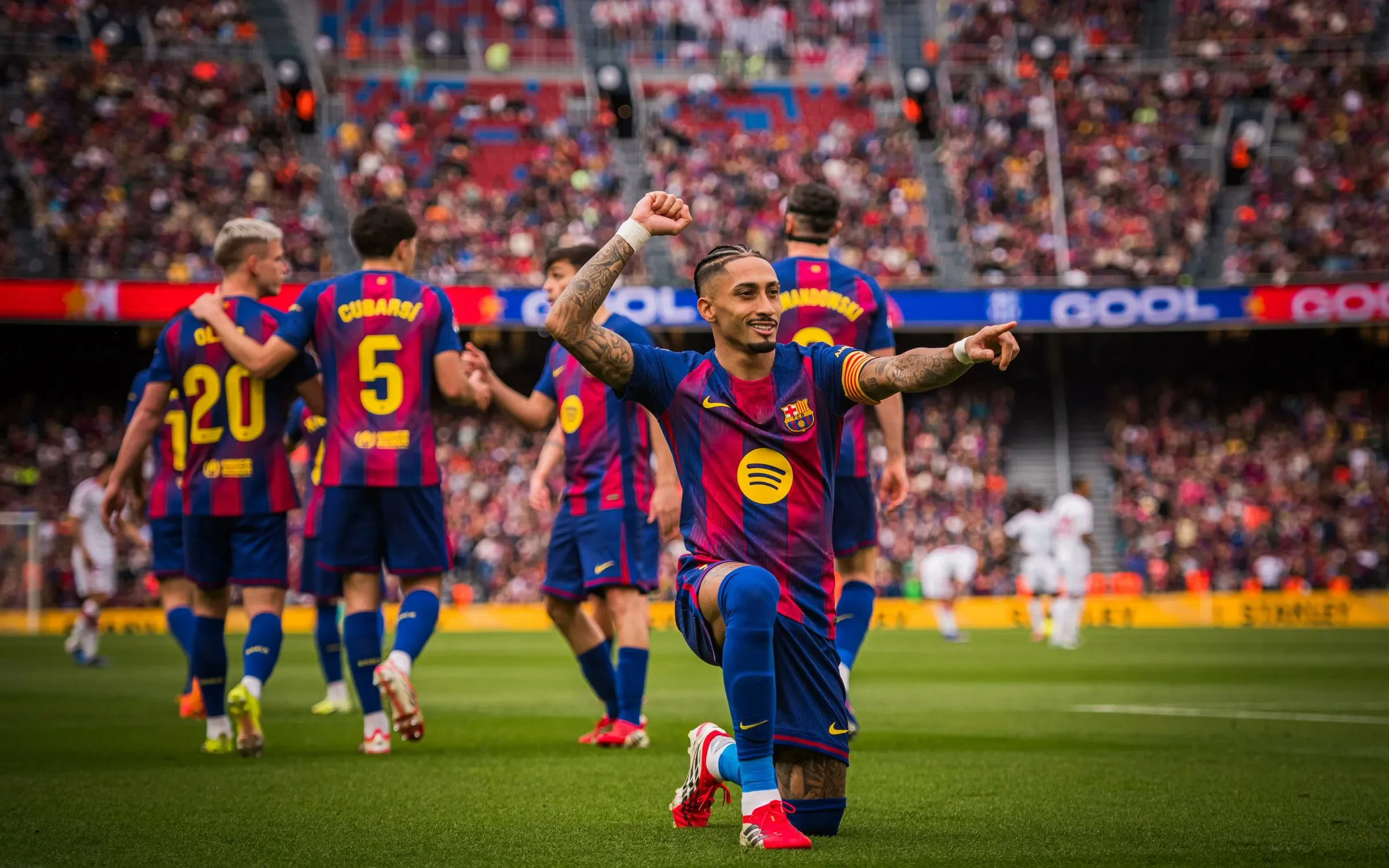 img of ¡Festival blaugrana en el Camp Nou! Barcelona aplasta 7-2 al Newcastle